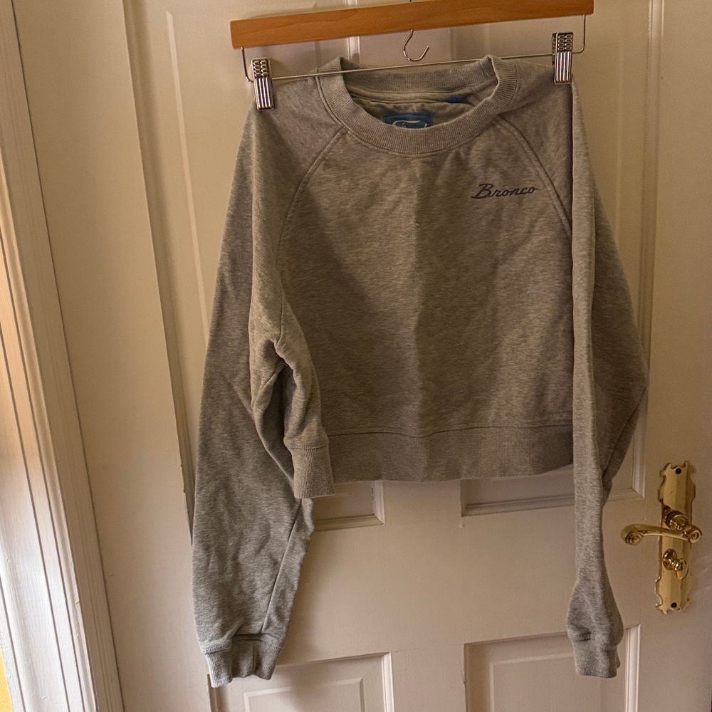 Ford Blue and White Logo Patch Sweatshirt